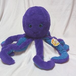 Otto The Octopus 16" Purple & Blue Stuffed Animal Plush Sea Life Ocean